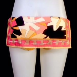 Vtg Emilio Pucci 60's Gladiator Mono-Kini - image 1